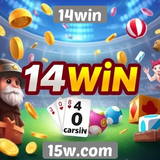 Variedade de jogos disponíveis no 14win
